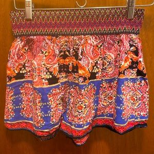 Angie Elastic waist band shorts (previously worn)